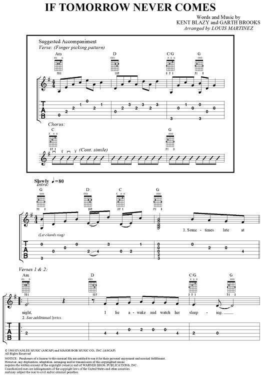 If Tomorrow Never Comes