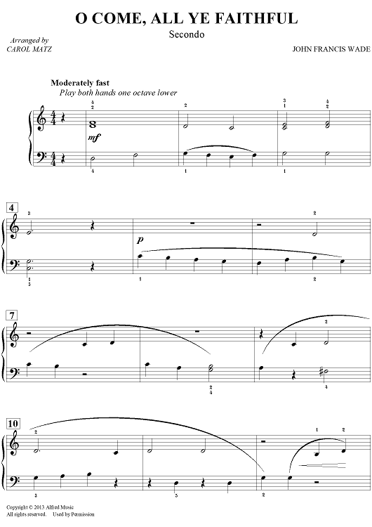 O Come, All Ye Faithful