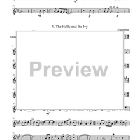 Four Traditional Christmas Trios In Non-Traditional Settings - Trumpet in B-flat