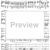 Quartet in D minor - Piano Score