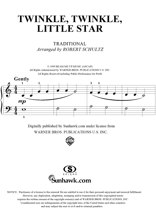 Twinkle, Twinkle, Little Star
