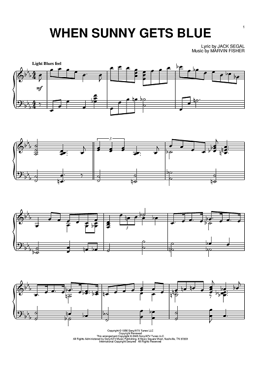 When Sunny Gets Blue