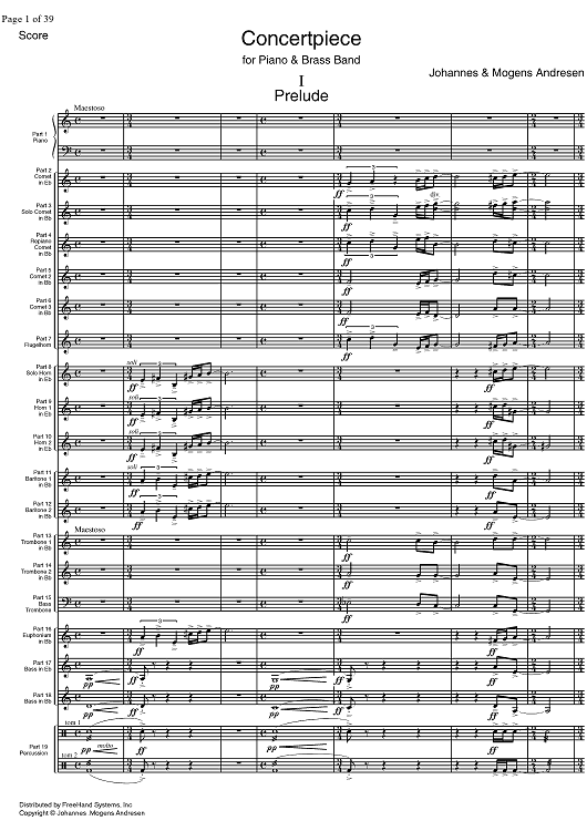 Concertpiece - Score