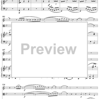 Clarinet Trio in E-flat Major - Piano Score