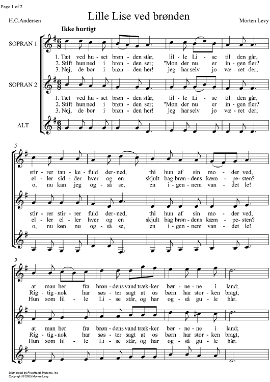 Lille Lise ved broenden