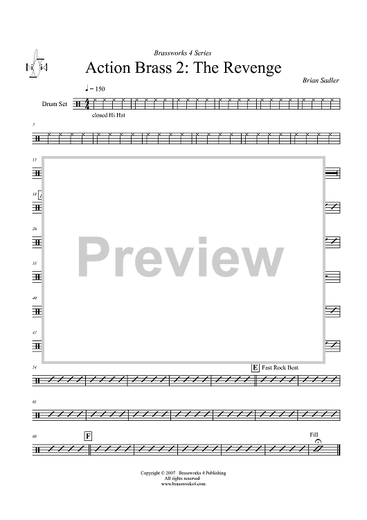 Action Brass 2: The Revenge - Drums