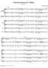 Concerto grosso in C minor, op. 6, no. 3 - Full Score