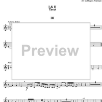 Maria - B-flat Cornet 3