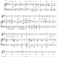 Du mein einzig Licht - No. 37 from "49 Deutsche Volkslieder"  WoO 33