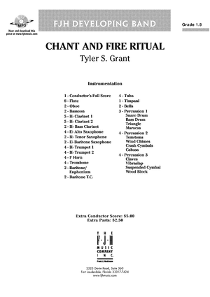 Chant and Fire Ritual - Score Cover