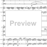 Serenade in D Minor, Op. 44, B77, Movement 3 - Score