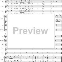 "Che bel piacere io sento", No. 32 from "Ascanio in Alba", Act 2, K111 - Full Score