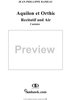 Cantates, Aquilon et Orthie, Recitatif and  Air
