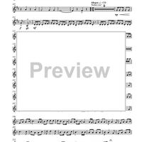 American Folk Medley - B-flat Trumpet 2