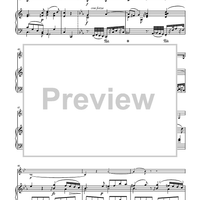 Sonata for Horn and Piano, Op. 104 - Piano Score