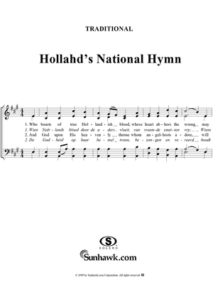 Holland's National Hymn