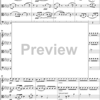 String Quintet in F Major, Movement 3 - Full Score