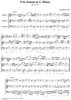 Trio Sonata in G Minor, Op. 3, No. 11 - Score