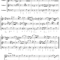 Trio Sonata in G Minor, Op. 3, No. 11 - Score