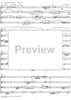 String Quartet in E Minor, Movement 1 - Score