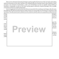 Technique, Mechanism and Learning