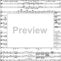 String Quintet No. 5 in D Major, K593 - Score