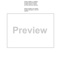 Funtana cristallina - Lyrics