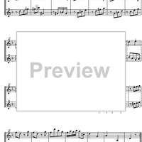 Sonata Op. 5 No. 4 - Score