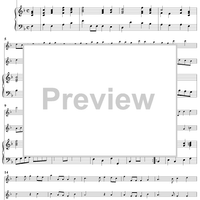 12 Original Trios for Two Alto (F) Recorders and Piano - Piano Score