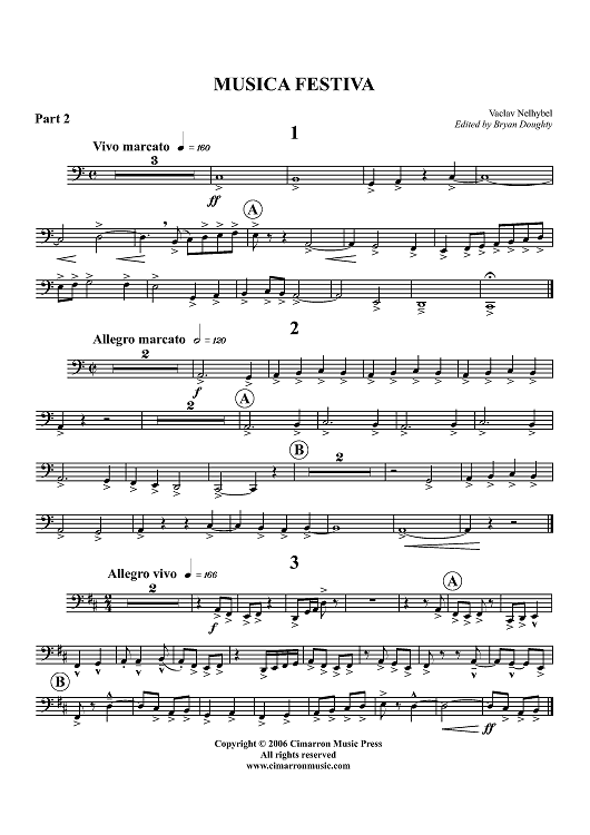 Musica Festiva - Tuba 2