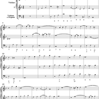 Trio Sonata in D Minor  - Op. 4, No. 8 - Score