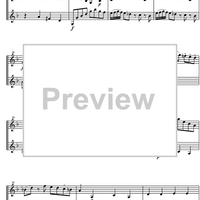 Sonata Op. 5 No. 4 - Score