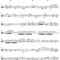 String Quintet No. 6 in E-flat Major, K614 - Viola 1