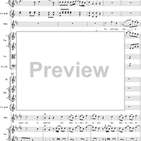 La Finta Giardiniera, Act 1, No. 3 "Zu meinem Ohr erschallet" (Aria) - Full Score