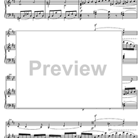 Sonata in D minor - Score