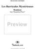Harpsichord Pieces, Book 2, Suite 6, No. 5: Les Barricades Mystérieuses