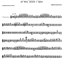 Ein Scherz-Trio - Flute