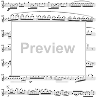 Duet No. 5 from Six Easy Duets, Op. 137 - Flute 1