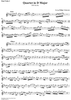 Quartet in D major - Flute 2/Violin 2