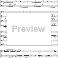 Flute Quartet No. 1, Movement 3 - Score