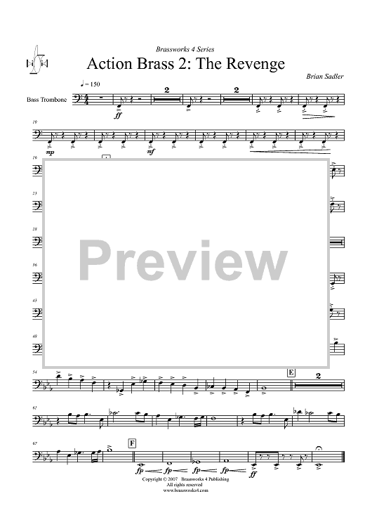 Action Brass 2: The Revenge - Bass Trombone