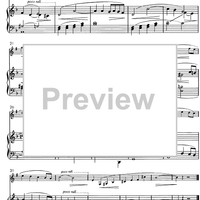 Easy 1/4 - 2 Excertps from Song and Dance - Score