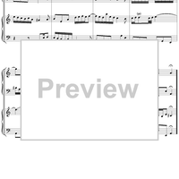 Double Clavier Concerto No. 2 in C major, movt. 2 - BWV1061