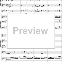 Soprano aria from Cantata no. 132  ("Bereitet die Wege, bereitet die Bahn") - Full Score