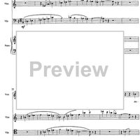 Trois Poèmes de la Renaissance - Score