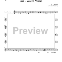 Air - Water Music - Cornet 2/Trumpet 2