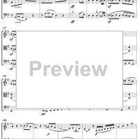 String Trio No. 2 in G Major,   Op. 9, No. 1 - Score