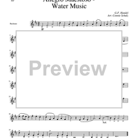 Allegro Maestoso - Water Music - Euphonium