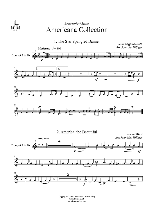 Americana Collection - Trumpet 2 in B-flat