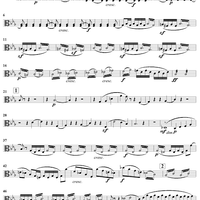 String Octet in E-flat Major, Op. 20 - Viola 1